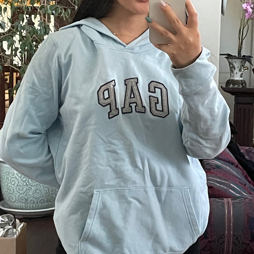 blue gap hoodie